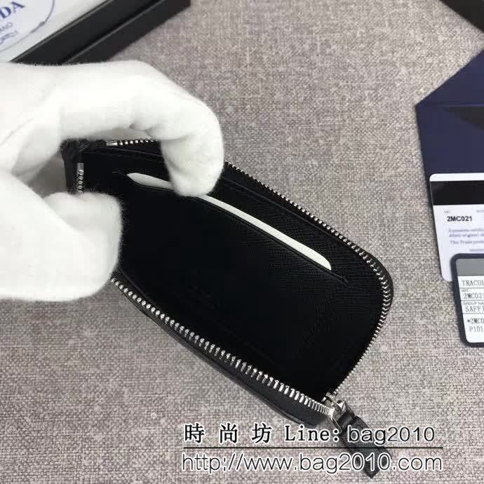 PRADA普拉達 2018最新漫畫印象系列 專櫃最新款 男士卡片夾 2MC021 DD1073